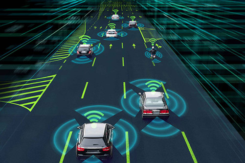 智慧路灯车路协同应用，利用多功能智能灯杆网关的5G通信能力、设备接入能力和边缘计算能力，建立车辆对智慧路灯、人、道路以及平台之间的交互体验，推动交通道路的智能化升级。