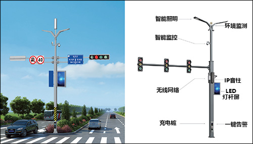 交通运行效率，是决定市民出行便利和生活质量的一个重要因素。智慧路灯杆作为“一杆多用”的多功能智慧服务终端，兼具道路智能交通信号控制的功能。