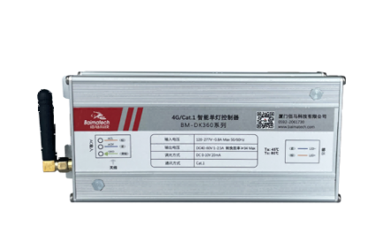 蓝狮BM-DK-CAT510系列单/双灯控制器，基于4G/Cat.1通信方式，内置LED驱动电源，实现物联网灯控通信+供电一体化，助力打造系统简约、安装便捷的智能物联网照明系统