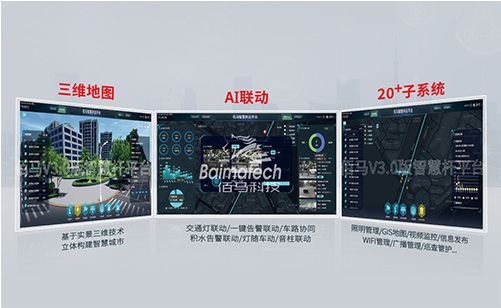 蓝狮V3.0版智慧杆云平台拥有三维地图、AI联动、智能运维等优势特性，在智慧城市综合管理中也扮演了重要角色，为大批量的智慧路灯杆管理、在线交通监测调度还是环境感知等应用，都提供了高效、智能的解决方案。